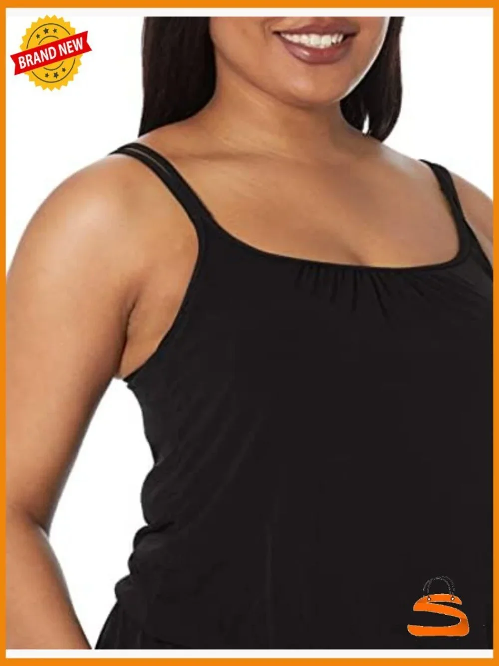 Women's One Piece Swim Romper with Tummy Control